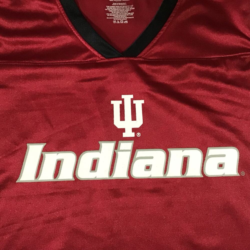 Women's Indiana Hoosiers Pro Edge Knights Apparel IU  Short sleeve Jersey M - Picture 6 of 6